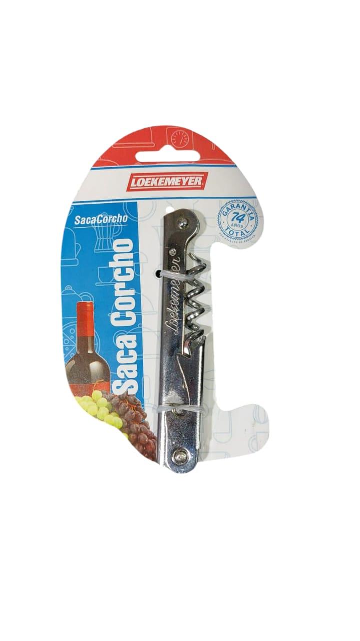 SACACORCHO T/MOZO CON DESTAPADOR DE BOTELLAS