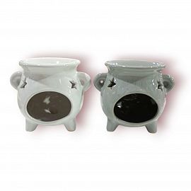 HORNITO CERAMICA PARA VELAS EN CAJA 12CM